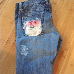 Miss Me embroidered jeans, size 29